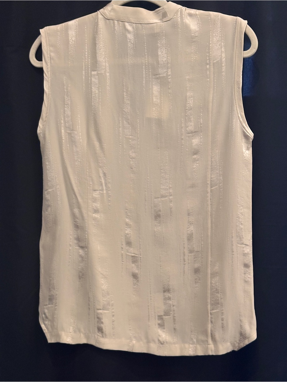Golden Goose 100% Silk Sleeveless Top Champagne – NWT /made in Italy - Picture 13 of 13